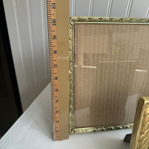 Set of 4 Gold Frames Wedding Wall Memory Gallery Wall Pictures Assorted Ornate - Picture 7 of 11